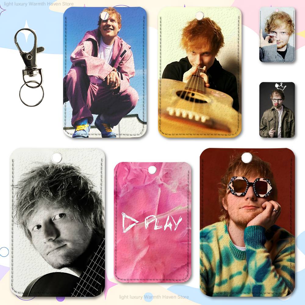 For Leather Work - E-Ed S-Sheeran Play Holder Keychain For