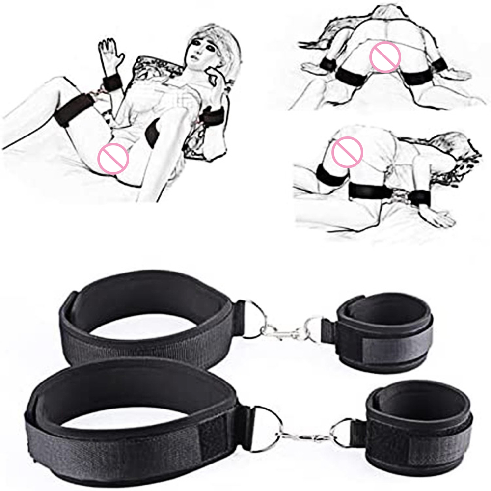 Leatherwork Kit - BDSM Adult SM Sex Restraint Handcuffs