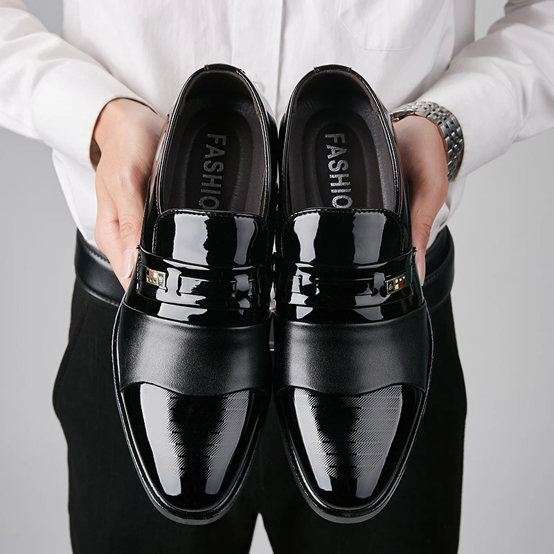 Leatherworking Classic - Luxury Leather Men Shoes for Wedding