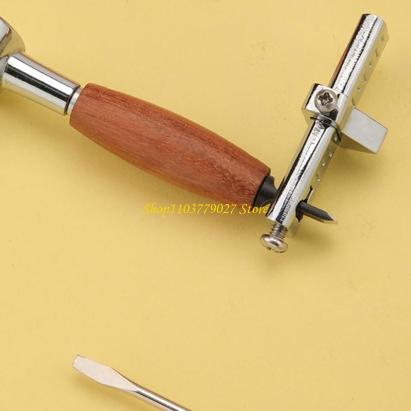 Leatherworking Guide - C4DF Leather Scriber Tool Width Guide