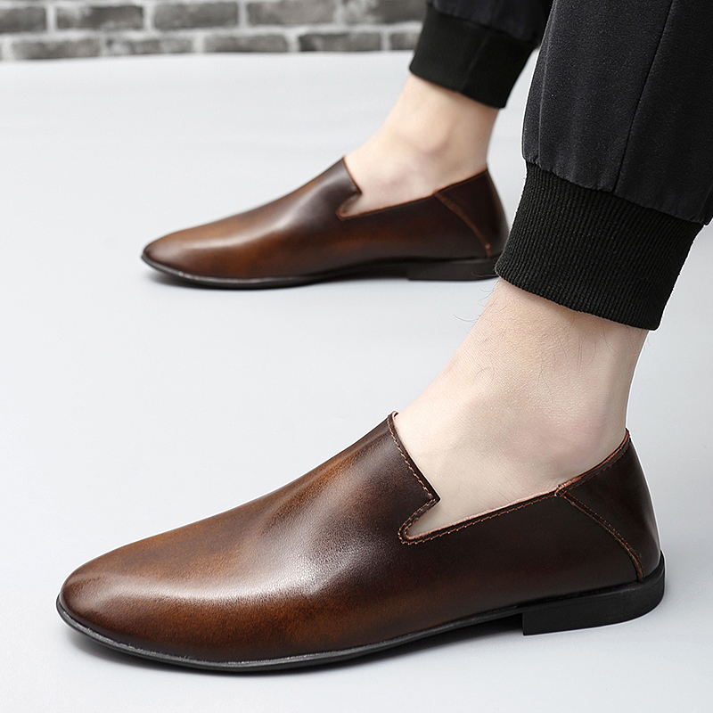 Leatherworking Classic - Classic Brand Men's Leather Casual Shoes