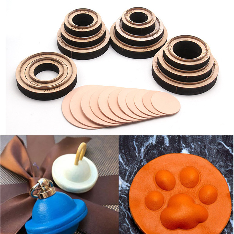 Round Knife Leatherwork - 1Pcs Round Leather Cutting Die DIY