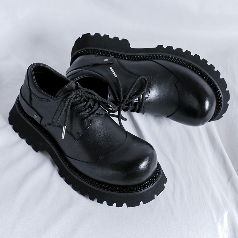 Leatherworking Classic - Men's Luxury Derby Leather Shoes Designer's