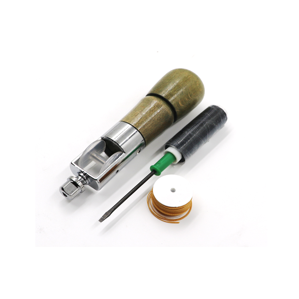 Leatherwork Kit - Leather Sewing Awl Thread Kit Hand