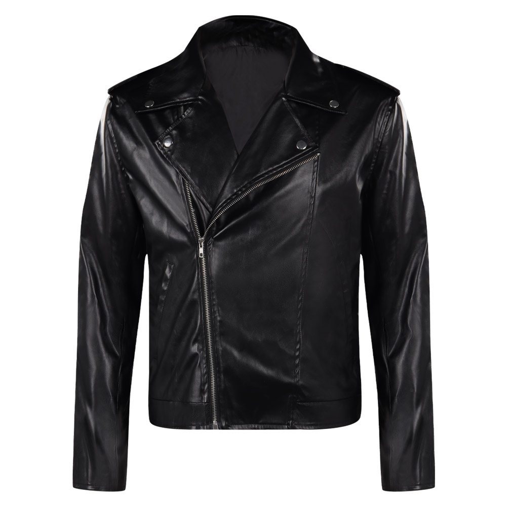 Retro 80S Danny Cosplay Coat G - Leather Work Jacket 评论和价格