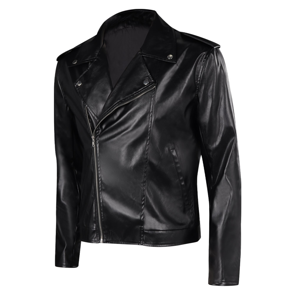 Retro 80S Danny Cosplay Coat G - Leather Work Jacket 评论和价格