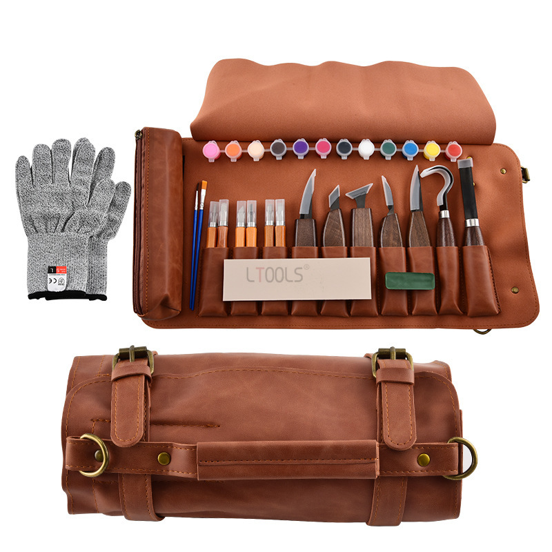 Wood Carving Kit Deluxe Handma - Beginner Leatherwork Kit 评论和价格