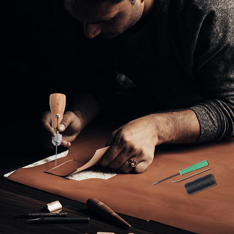 Leather Working Tool Kit Uphol - Beginner Leatherwork Kit 评论和价格