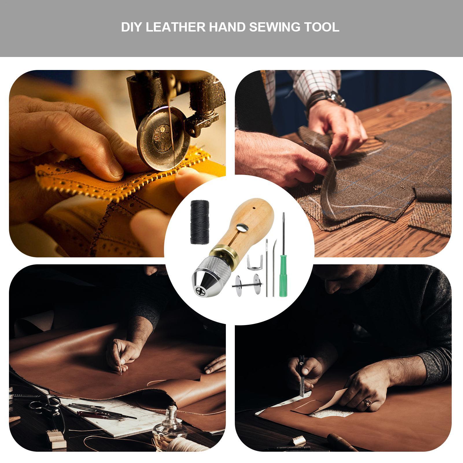 Leather Working Tool Kit Uphol - Beginner Leatherwork Kit 评论和价格