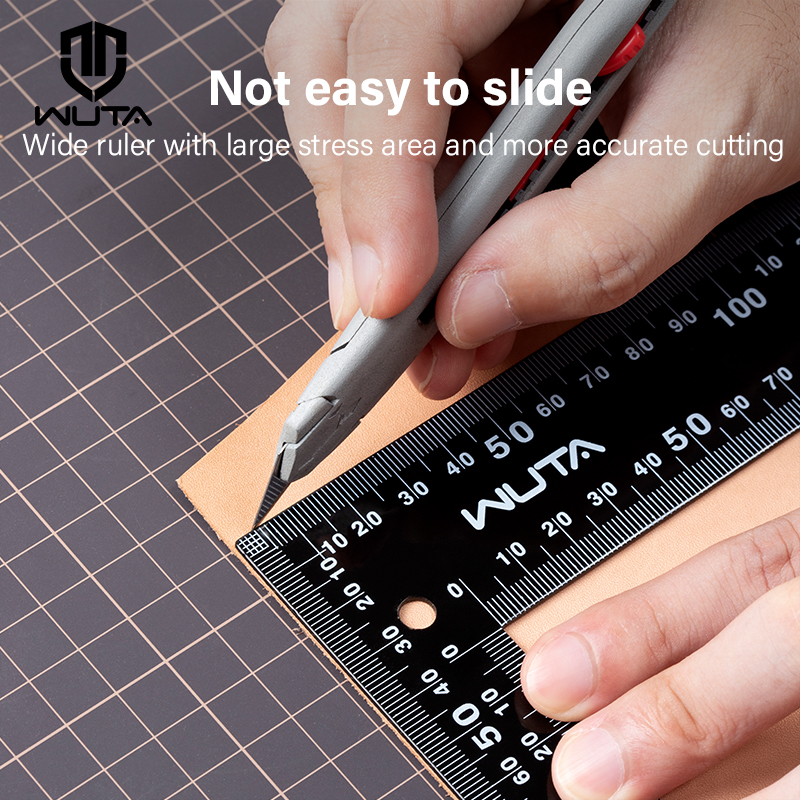 WUTA Leather Cutting Ruler Wid - Leatherwork Ruler 评论和价格