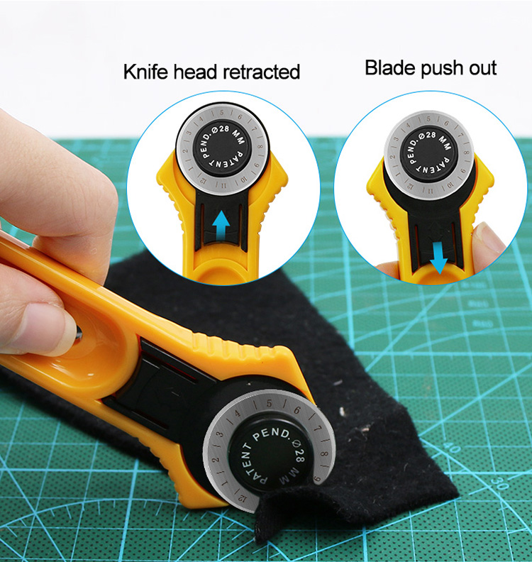 28mm /45mm Rotary Cutter Patch - Round Knife Leatherwork 评论和价格