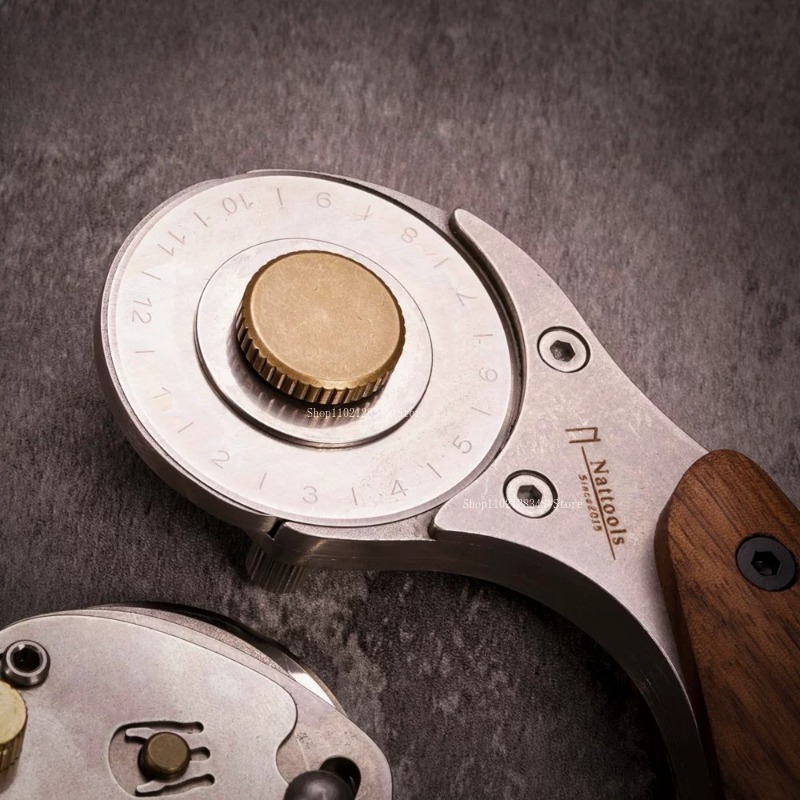 Natural Wooden Handle All-meta - Leatherwork Knives 评论和价格