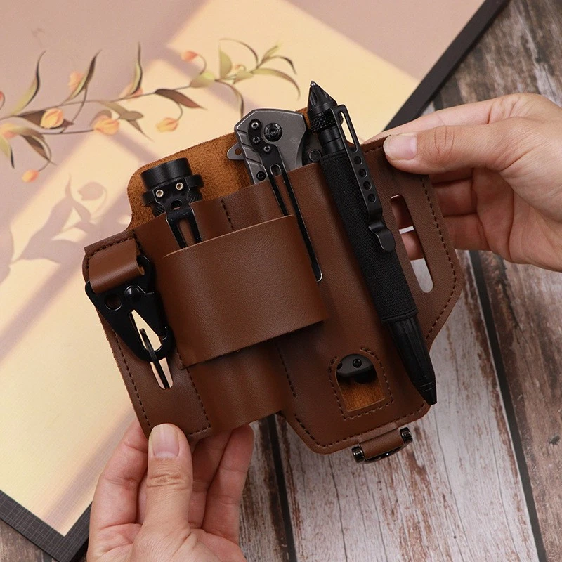 Tactical Tool Leather Sheath O - Leatherwork Knife 评论和价格