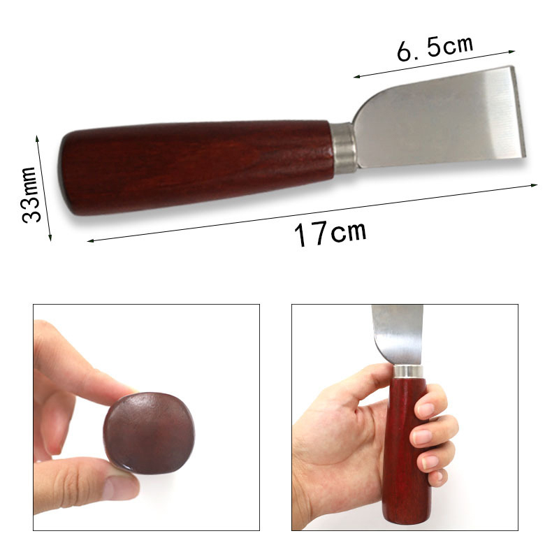 Wooden Handle DIY Leathercraft - Leatherwork Knife 评论和价格