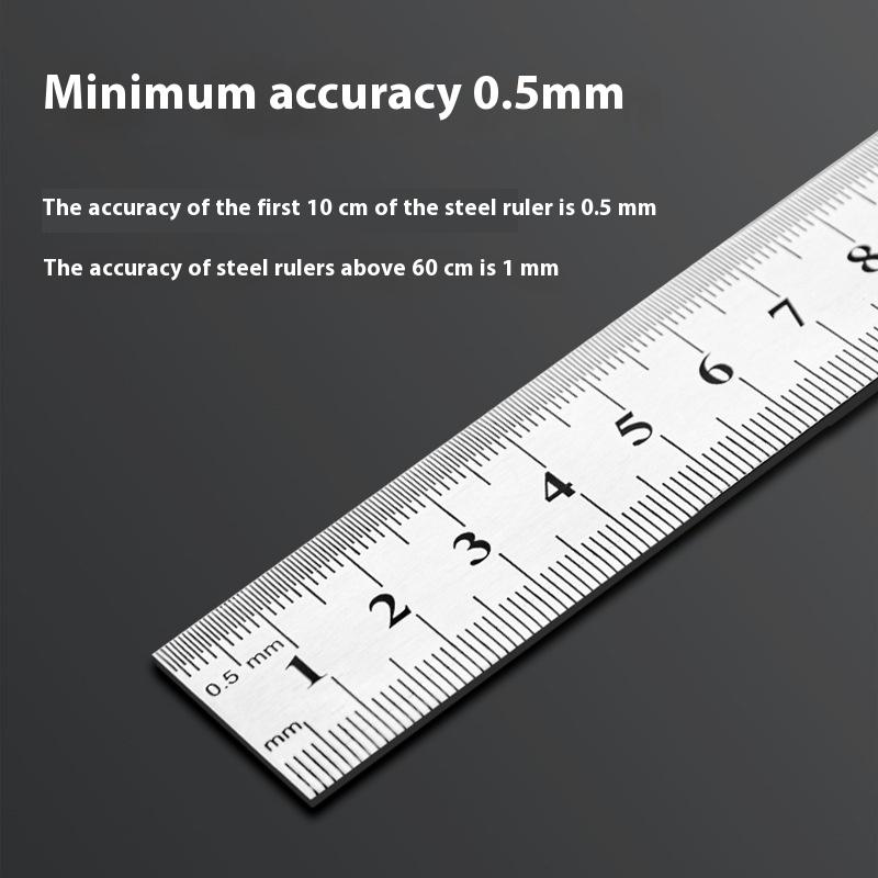 1Pcs 15/20/30/40/50/60100cm St - Leatherwork Ruler 评论和价格