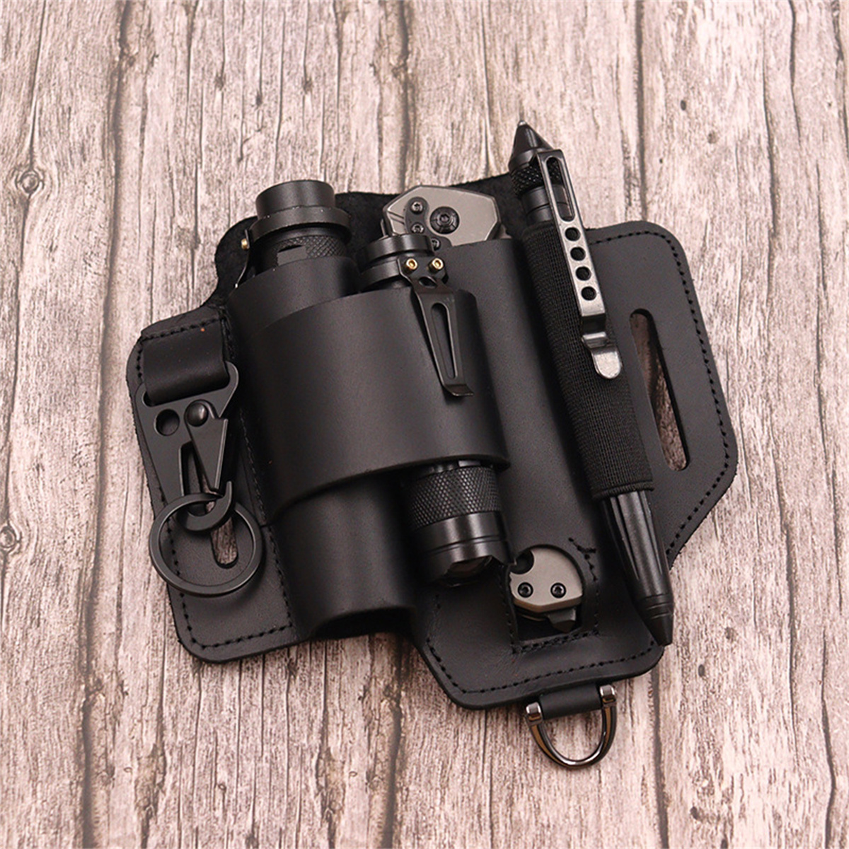 EDC Tactical Tool Holster Wild - Leather Work Bag 评论和价格