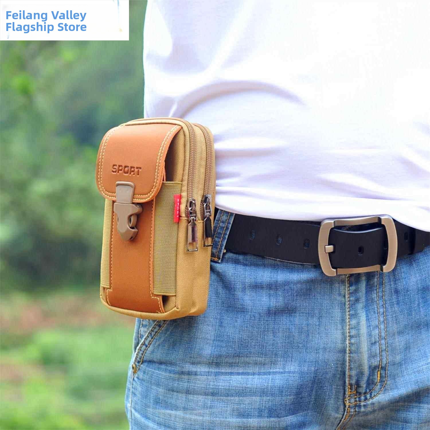 Functional Canvas Phone Bag fo - Leather Work Bag 评论和价格