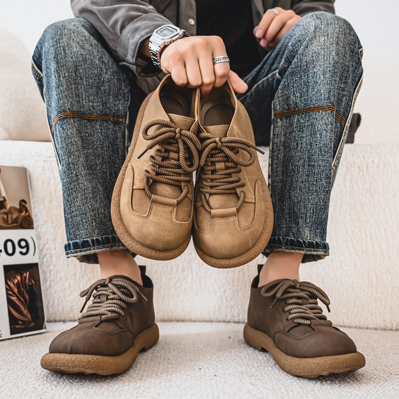 Men Casual Shoes Big Head Clas - Leatherworking Classic 评论和价格