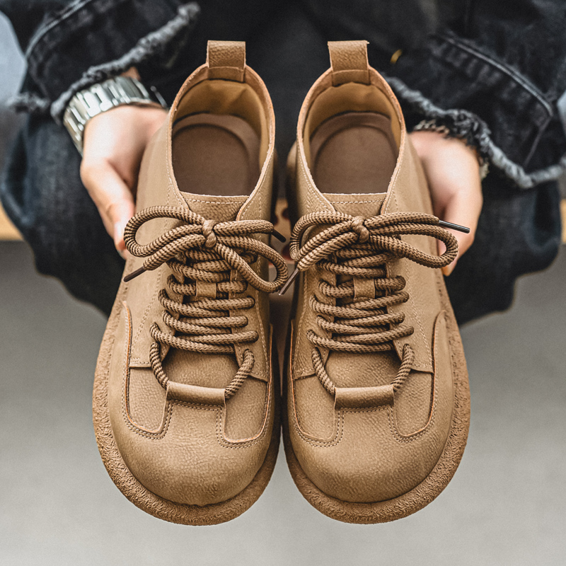 Men Casual Shoes Big Head Clas - Leatherworking Classic 评论和价格