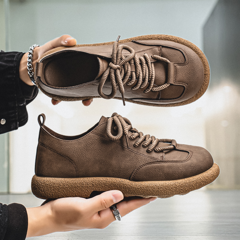 Men Casual Shoes Big Head Clas - Leatherworking Classic 评论和价格