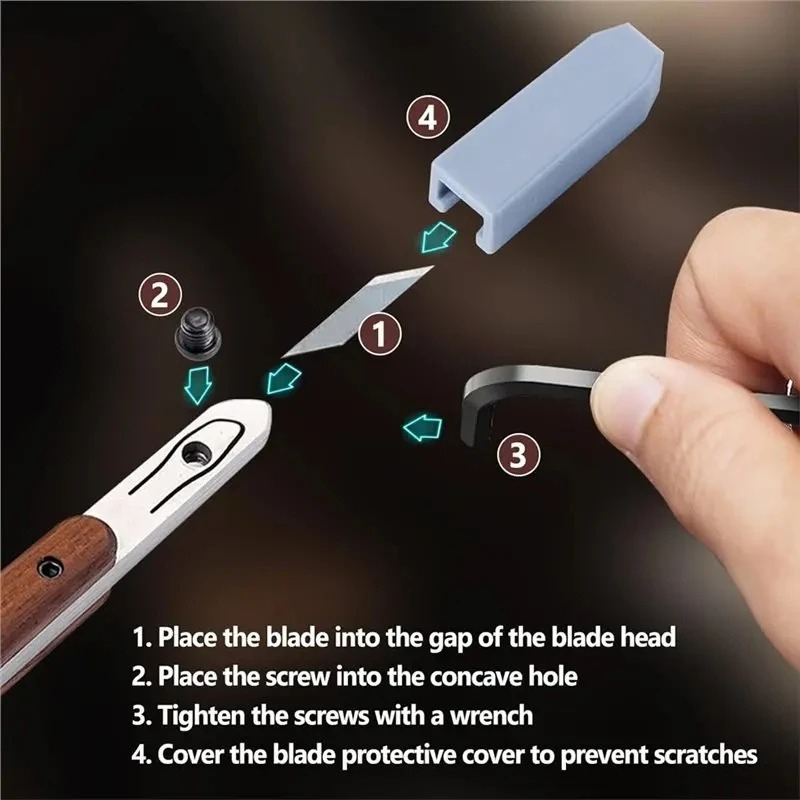 Nattools Leather Knife Replace - Leatherwork Knife 评论和价格