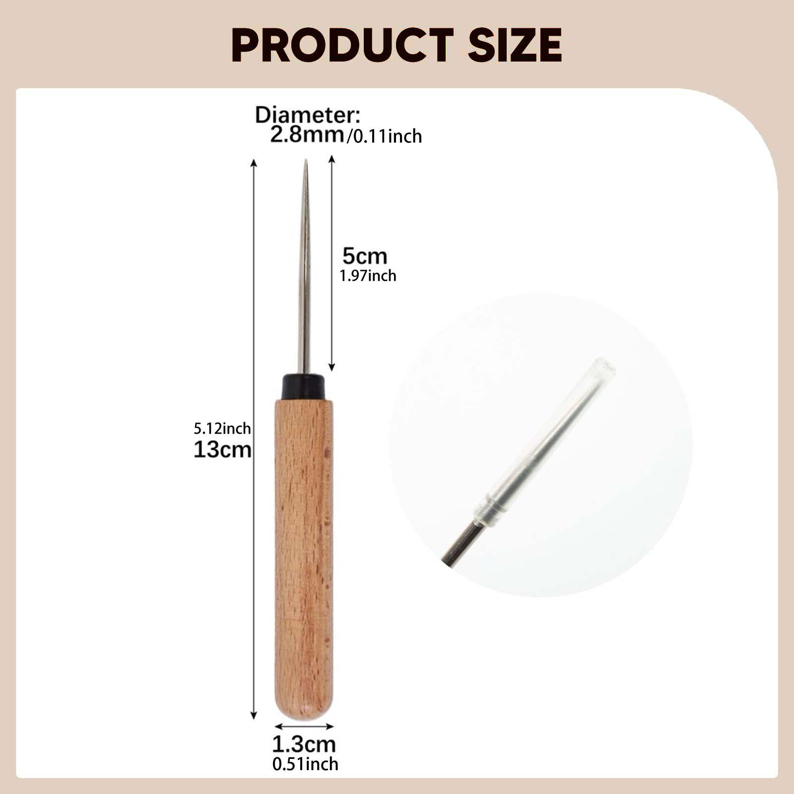 Hand Sewing Awl Tool Leatherwo - Beginner Leatherwork Kit 评论和价格