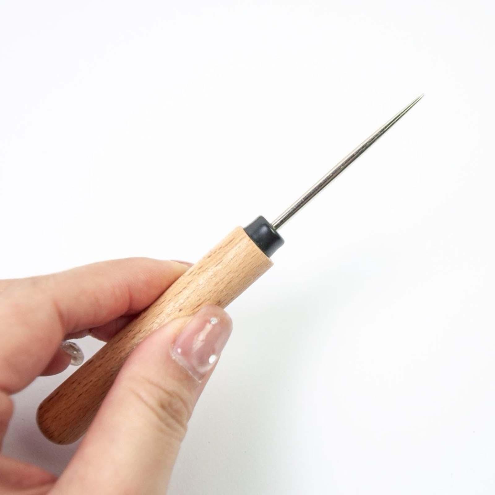 Hand Sewing Awl Tool Leatherwo - Beginner Leatherwork Kit 评论和价格