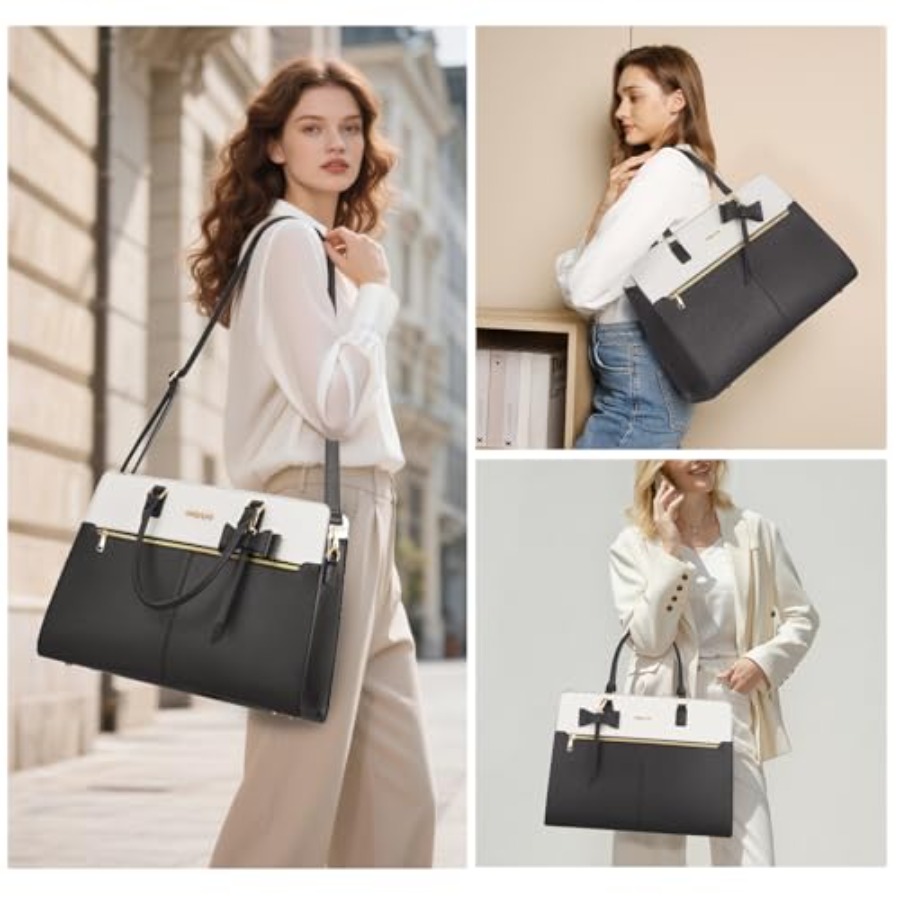 Laptop Tote Bag for Women, 15. - For Leather Work 评论和价格