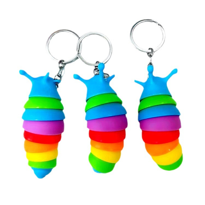 12Pcs Rainbow Slug Caterpillar - Leatherwork Ruler 评论和价格