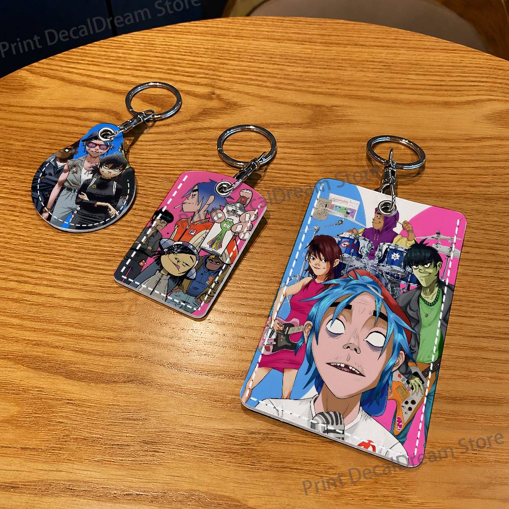 Band G-Gorillaz Holder Keychai - For Leather Work 评论和价格