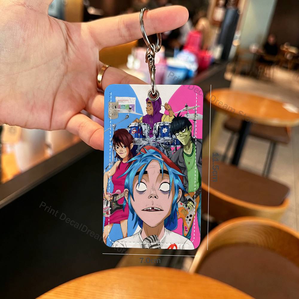 Band G-Gorillaz Holder Keychai - For Leather Work 评论和价格