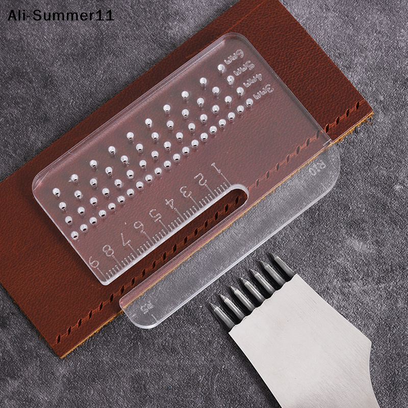 【1a1】【S63】4mm Thickened Transp - Leatherwork Ruler 评论和价格