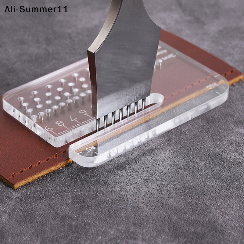 【1a1】【S63】4mm Thickened Transp - Leatherwork Ruler 评论和价格