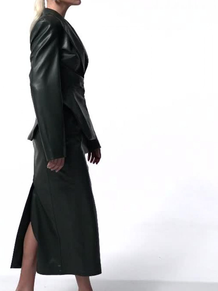 BJTZ 2026 Spring Autumn Women  - Leather Work Jacket Women'S 评论和价格
