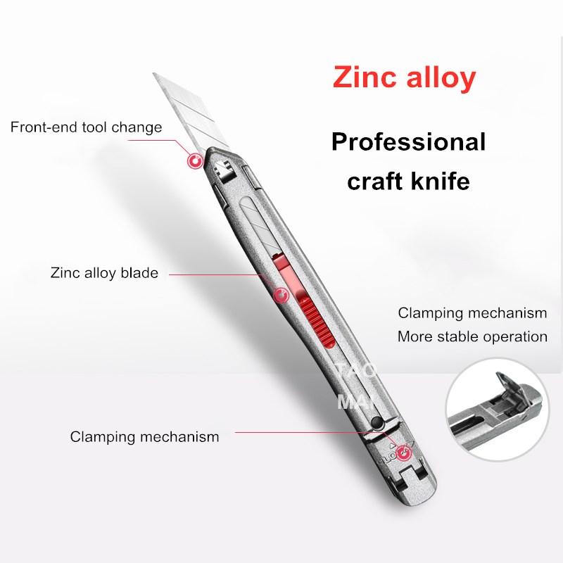 Zinc Alloy Utility Knife Leath - Leatherwork Knives 评论和价格