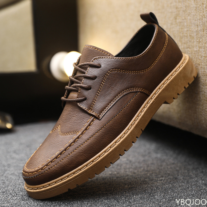 Men's Casual Leather Shoes Tre - Leatherworking Classic 评论和价格