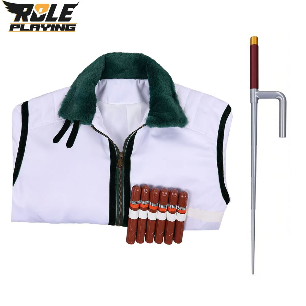 Smoker Cosplay Men Fantasy Coa - Leather Work Jacket 评论和价格