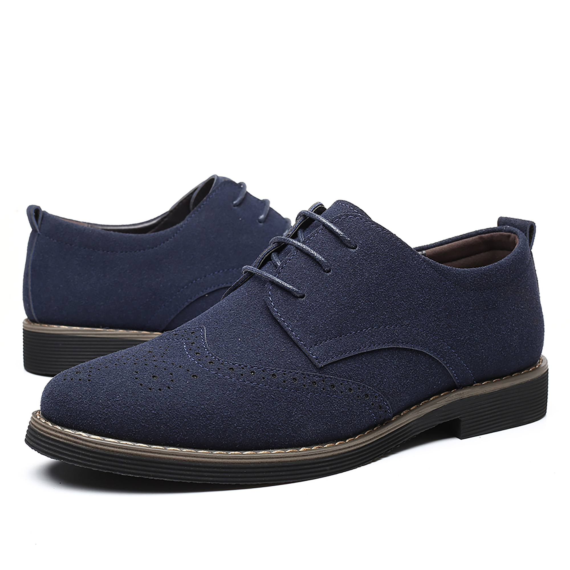 Men's Casual Business Lace-Up  - Leatherworking Classic 评论和价格