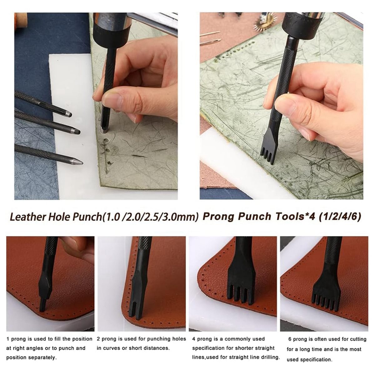 66Pcs Leather Working Tools Ki - Beginner Leatherwork Kit 评论和价格