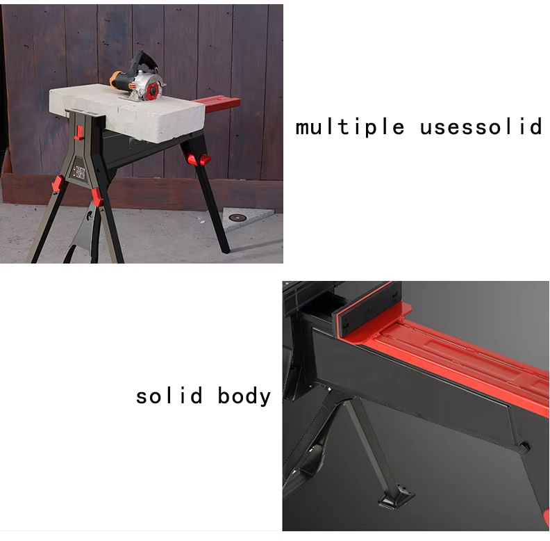 Folding Saw Horse Work Table P - Leatherwork Bench 评论和价格