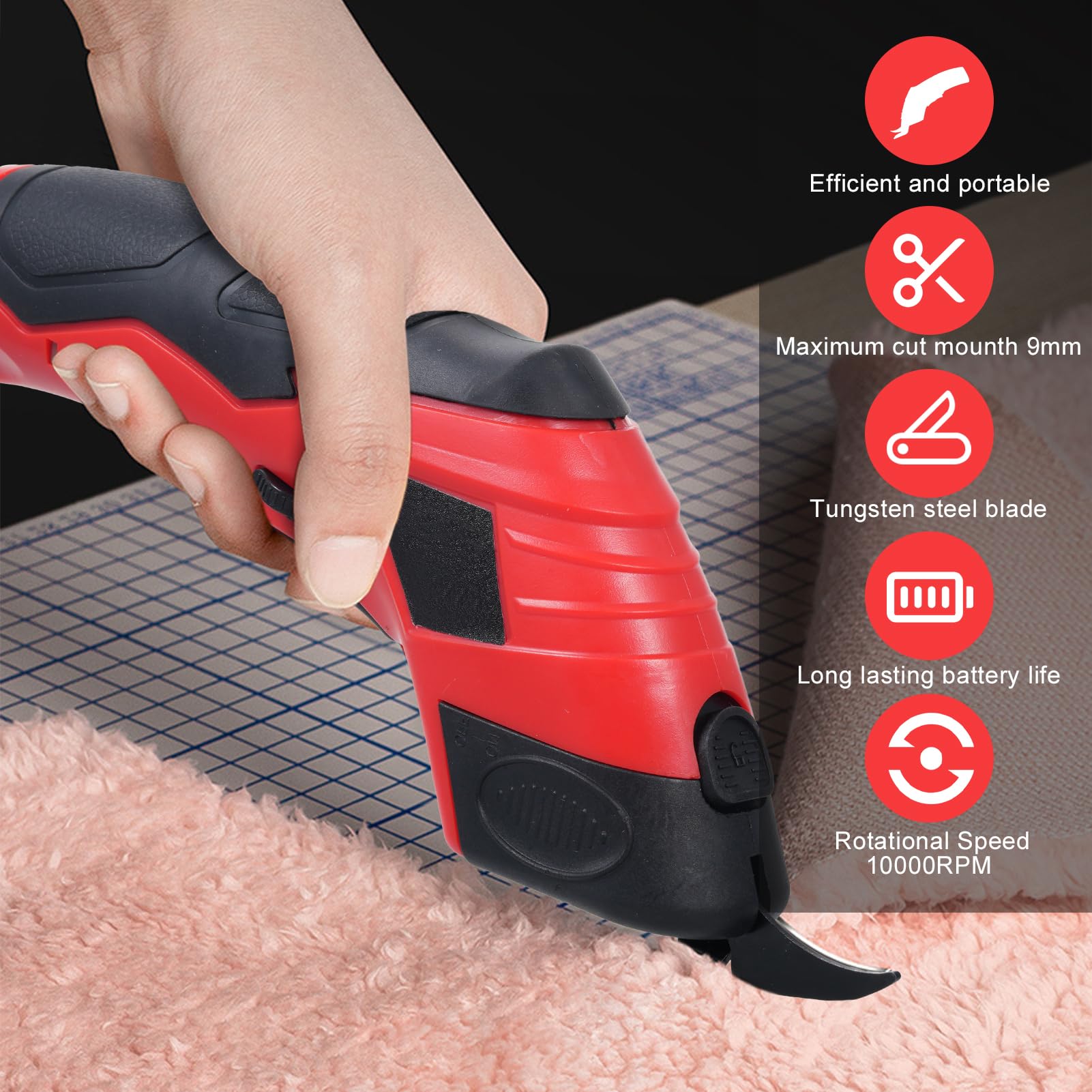 Cordless Electric Scissors Cut - Leatherworking Equipment 评论和价格