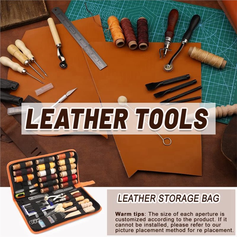 A59Z-Waxed Thread, Groover, Aw - Beginner Leatherwork Kit 评论和价格
