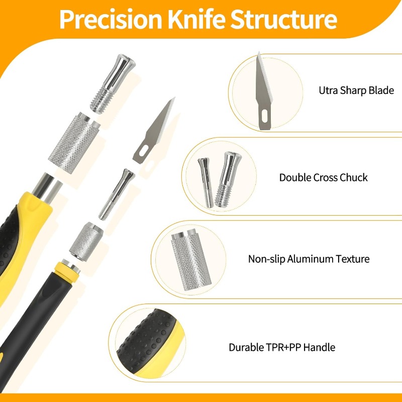 30PCS Precision Hobby Knife Se - Leatherwork Knife 评论和价格