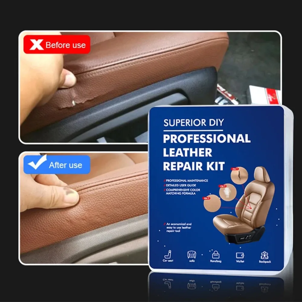 Car Leather Repair Tool Kit 7  - Leatherwork Kit 评论和价格