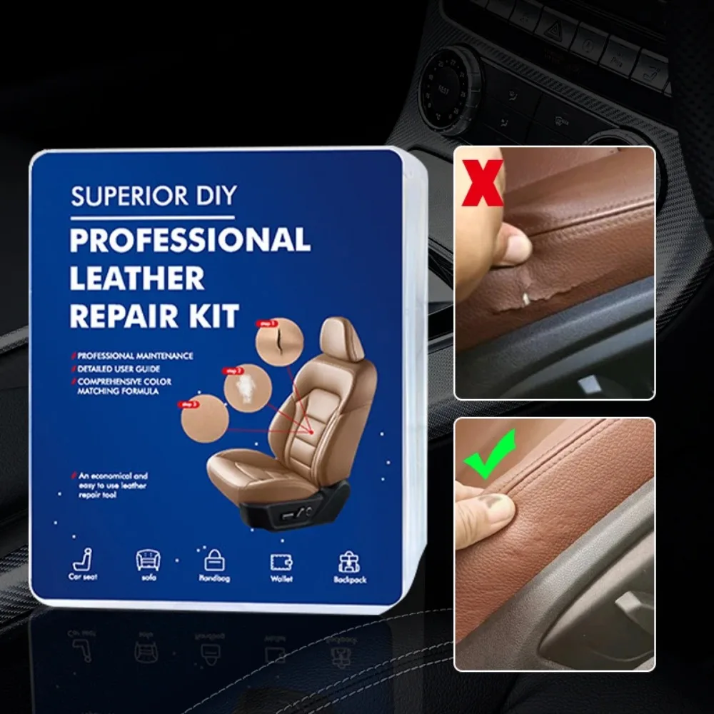 Car Leather Repair Tool Kit 7  - Leatherwork Kit 评论和价格