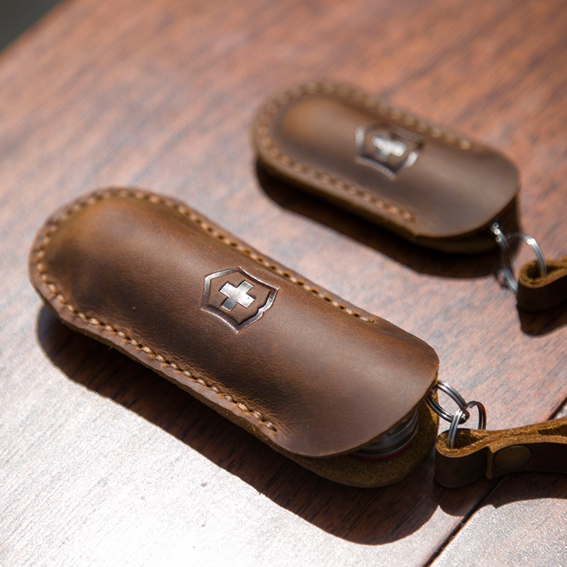 Swiss Knife, Leather Case Prot - Leatherwork Knives 评论和价格
