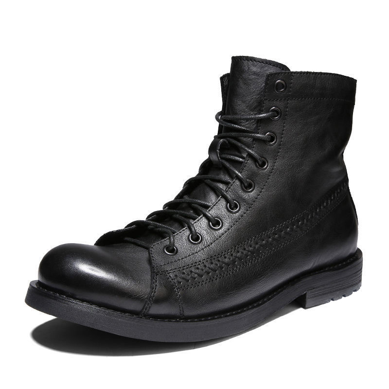 Mens Ankle Boots Classic Handm - Leatherworking Classic 评论和价格