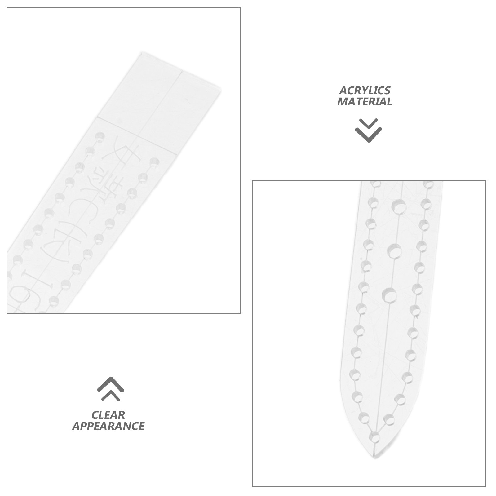 2Sets Watch Strap Acrylic Temp - Leatherworking Guide 评论和价格