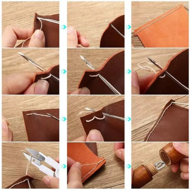 1 Set Leather Sewing Stitching - Leatherwork Kit 评论和价格