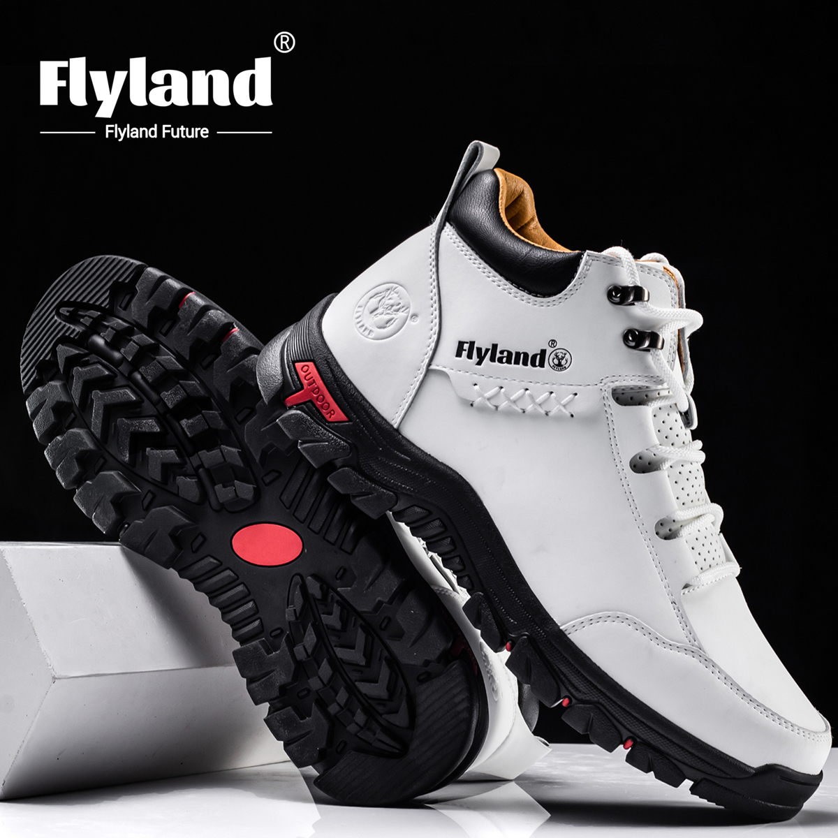 FLYLAND Men's Chukka Boots, Vi - Leatherworking Classic 评论和价格